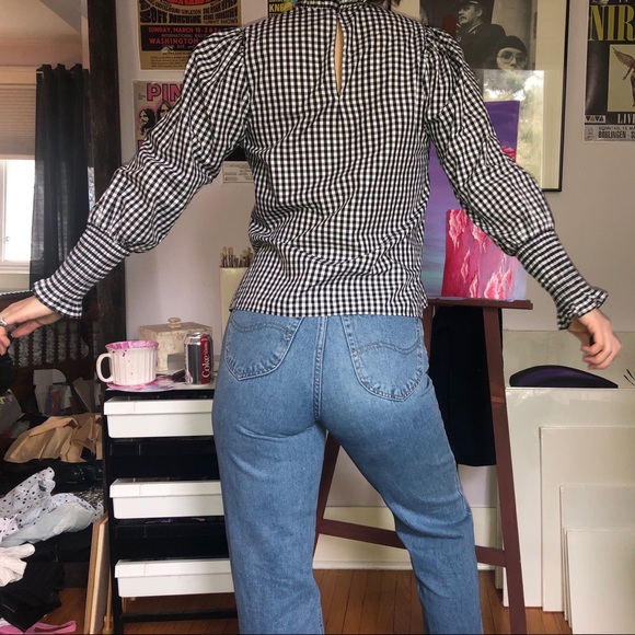 Super cute Zara plaid blouse - Picture 4 of 4